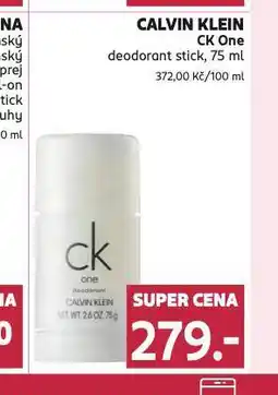 Rossmann Calvin klein ck one deodorant nabídka