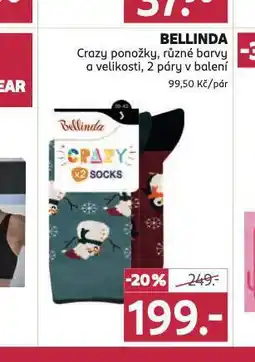 Rossmann Bellinda crazy ponožky nabídka