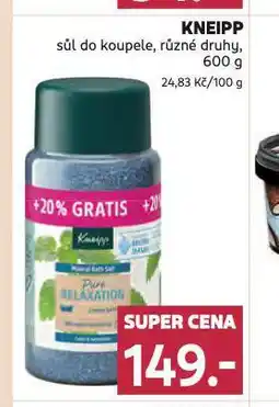 Rossmann Kneipp sůl do koupele nabídka