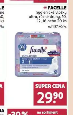 Rossmann Facelle hygienické vložky nabídka