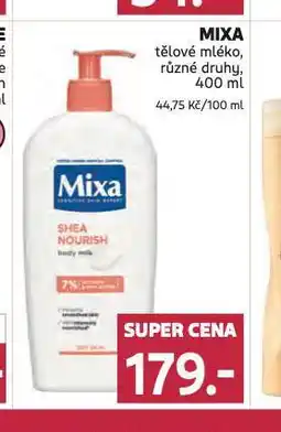 Rossmann Mixa tělové mléko nabídka