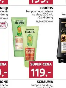 Rossmann Fructis šampon nabídka