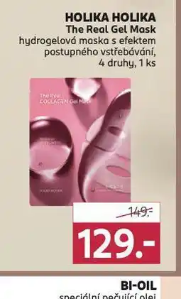 Rossmann Holika holika the real gel mask nabídka