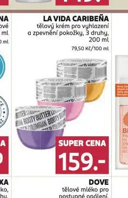 Rossmann La vida caribeňa tělový krém nabídka