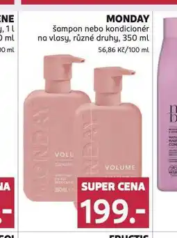 Rossmann Monday šampon nabídka