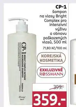 Rossmann Cp-1 šampon nabídka