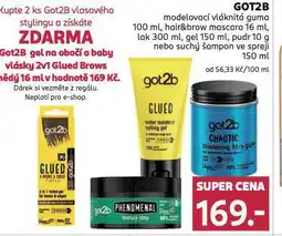 Rossmann Got2b suchý šampon nabídka