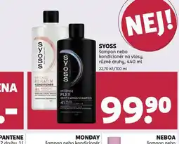 Rossmann Syoss šampon nabídka