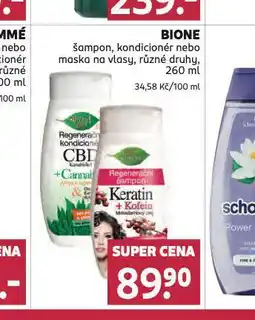 Rossmann Bione šampon nabídka