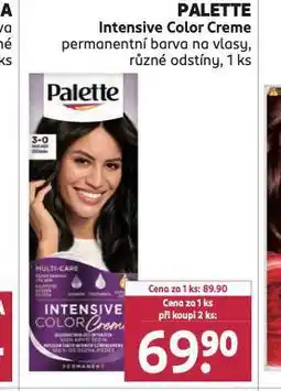 Rossmann Palette intensive color creme permanentní barva na vlasy nabídka