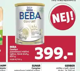 Rossmann Beba comfort pokračovací kojenecká výživa nabídka