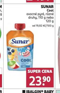 Rossmann Sunar cool ovocné pyré nabídka