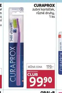 Rossmann Curaprox zubní kartáček nabídka