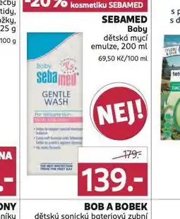 Rossmann Sebamed baby dětská mycí emulze nabídka
