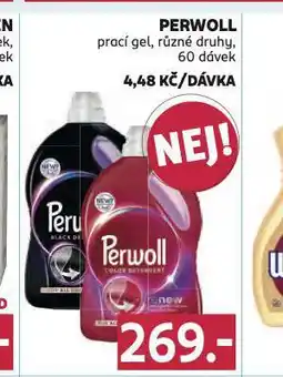 Rossmann Perwoll prací gel nabídka