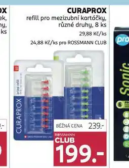 Rossmann Curaprox refill pro mezizubní kartáčky nabídka
