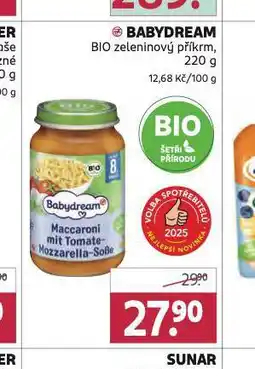 Rossmann Babydream bio zeleninový příkrm nabídka