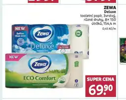 Rossmann Zewa deluxe toaletní papír nabídka