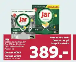 Rossmann Jar kapsle do myčky nabídka