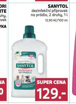 Rossmann Sanytol dezinfekční přípravek na prádlo nabídka