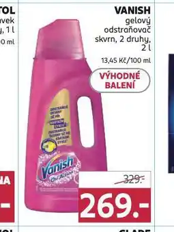 Rossmann Vanish gelový odstraňovač skvrn nabídka