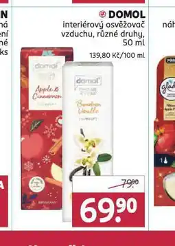 Rossmann Domol interiérový osvěžovač vzduchu nabídka