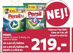 Rossmann Persil kapsle na praní nabídka