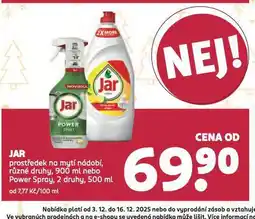 Rossmann Jar prostředek na nádobí nabídka