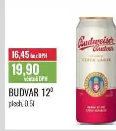 Ratio BUDVAR 12° 0,5l nabídka