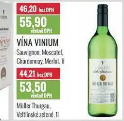 Ratio VÍNA VINIUM 1l nabídka