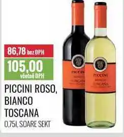 Ratio PICCINI ROSO, BIANCO TOSCANA 1l nabídka