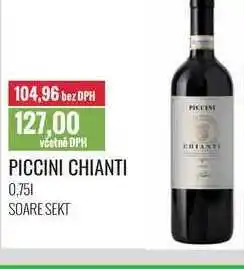 Ratio PICCINI CHIANTI 0,75l nabídka