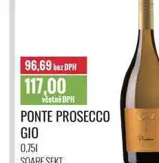 Ratio PONTE PROSECCO GIO 0,75l nabídka