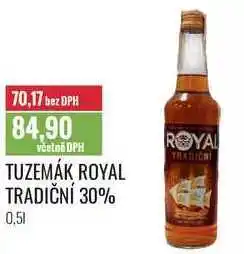 Ratio TUZEMÁK ROYAL TRADIČNÍ 30% 0,5l nabídka