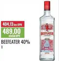Ratio BEEFEATER 40% 1l nabídka