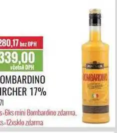Ratio BOMBARDINO PIRCHER 17% 0,7l nabídka