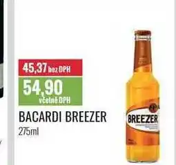 Ratio BACARDI BREEZER 275ml nabídka