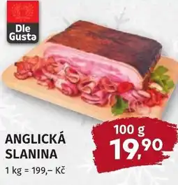 Coop hb Anglická slanina nabídka