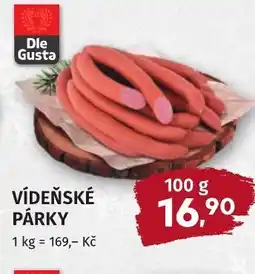 Coop hb Vídeňské párky nabídka