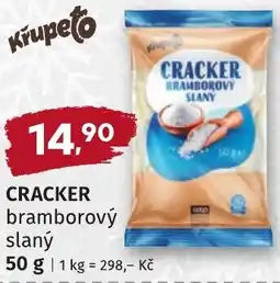Coop hb Křupeto Cracker bramborový slaný nabídka