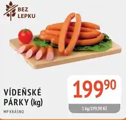 Coop hb Vídeňské párky (kg) nabídka