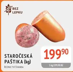 Coop hb Staročeská paštika (kg) nabídka
