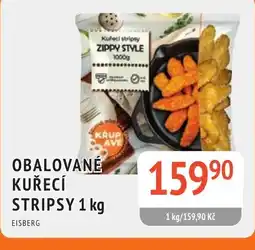 Coop hb Obalované kuřecí stripsy nabídka