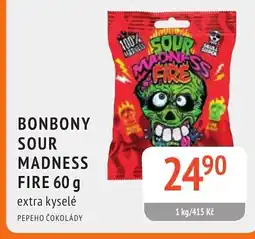 Coop hb Bonbony sour madness fire extra kyselé nabídka