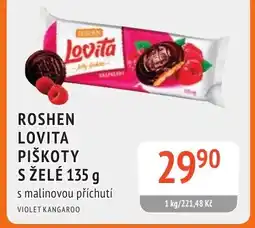 Coop hb Roshen lovita piškoty s želé nabídka