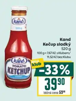 Billa Kand Kečup sladký nabídka