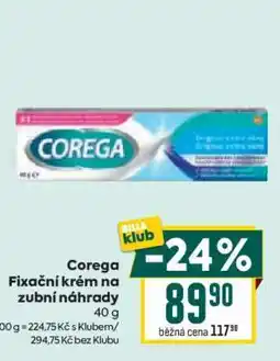 Billa Corega Fixační krém na zubní náhrady nabídka