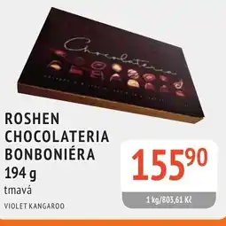 Coop hb Roshen chocolateria bonboniéra nabídka
