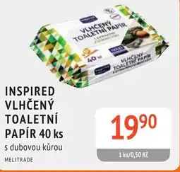 Coop hb Inspired vlhčený toaletní papír nabídka