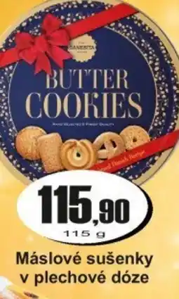 Adam Máslové sušenky v plechové dóze nabídka
